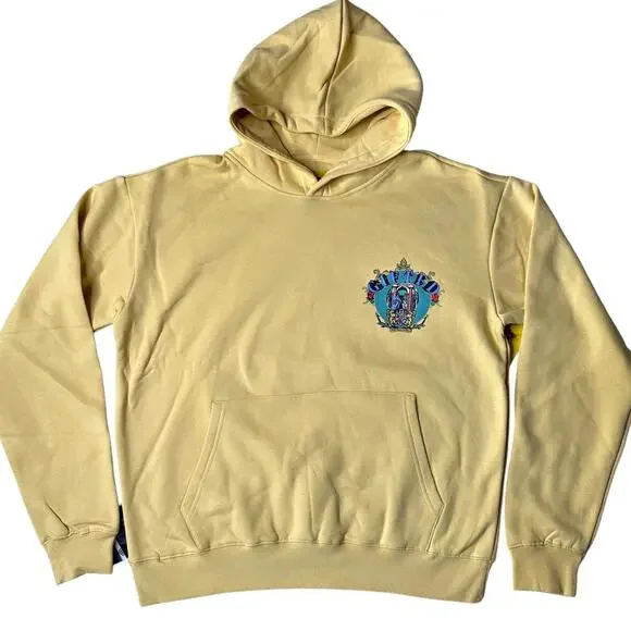 NWT GFTD LA Gifted Academy Yellow Pullover Hoodie Men’s S